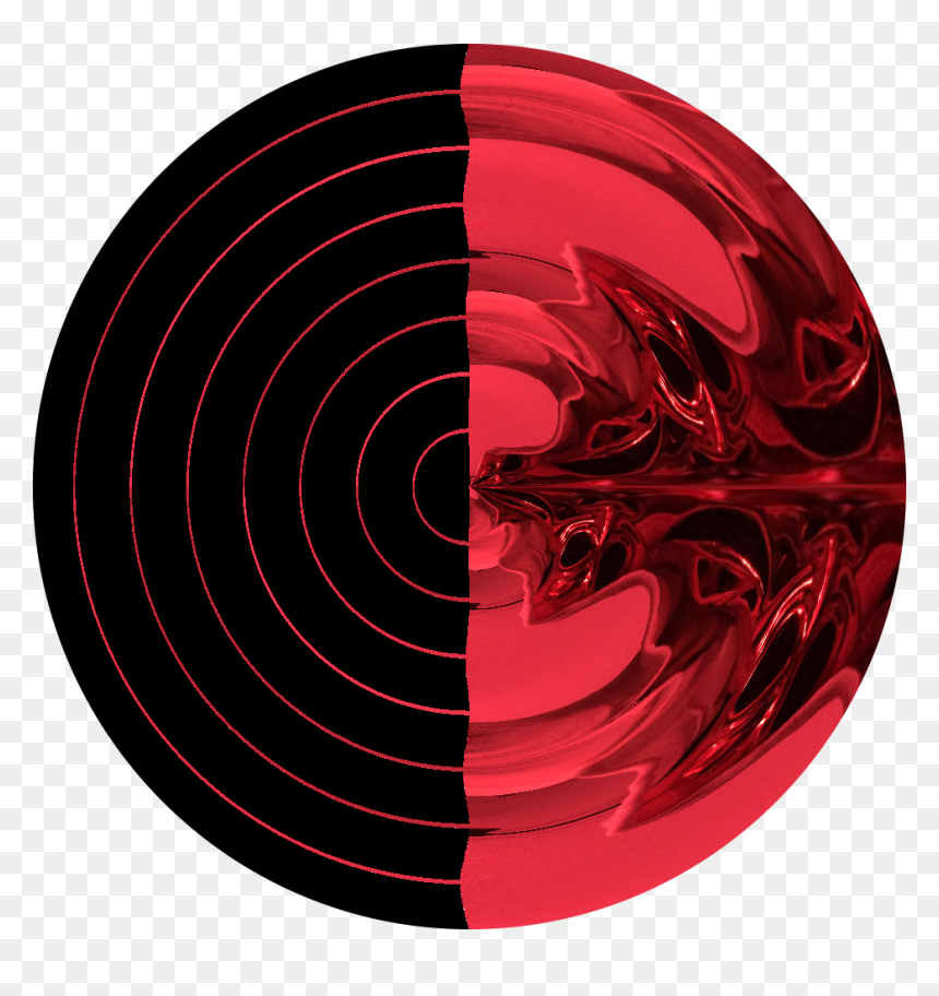 #motion #fractal #3d #design #design #scary #avantgarde - Circle, HD Png Download - chrome texture png