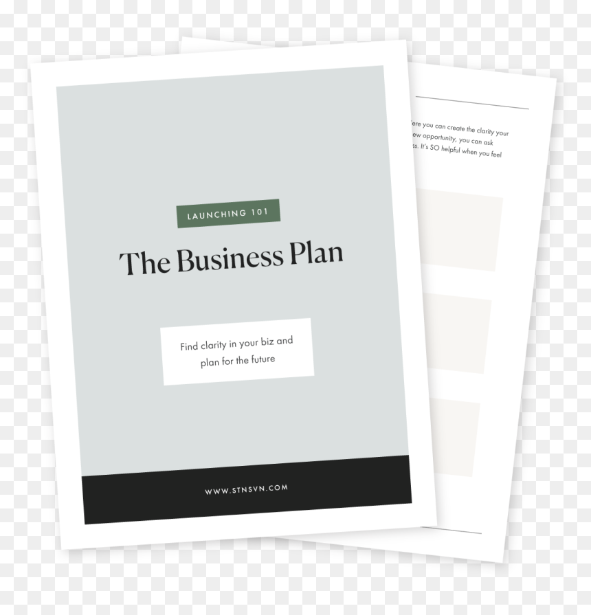 Business Plan Workbook - Paper, HD Png Download - business plan png