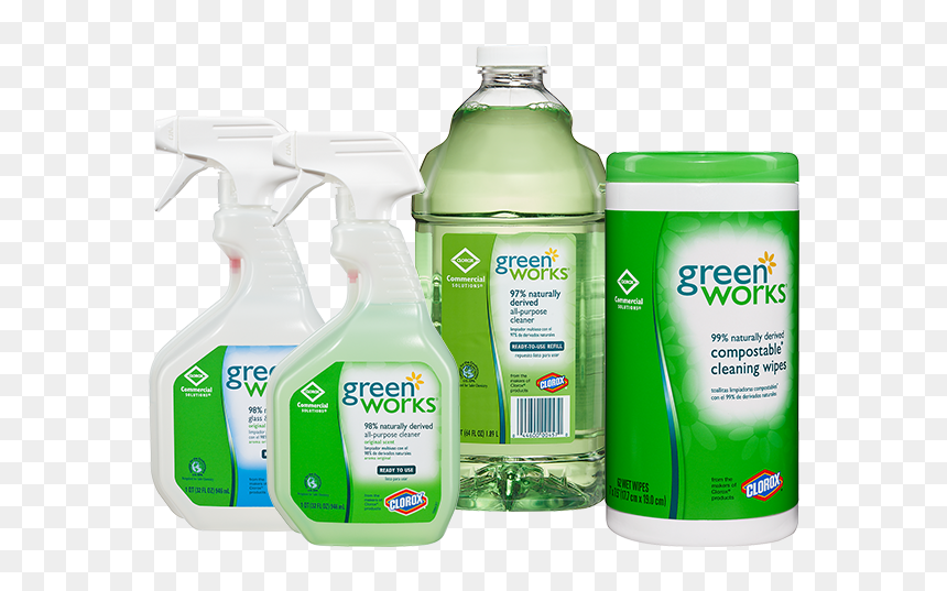 Clorox Green Works, HD Png Download - cleaning products png