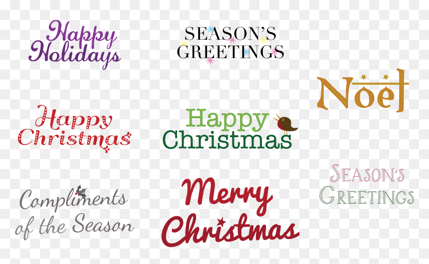 Calligraphy, HD Png Download - christmas overlay png