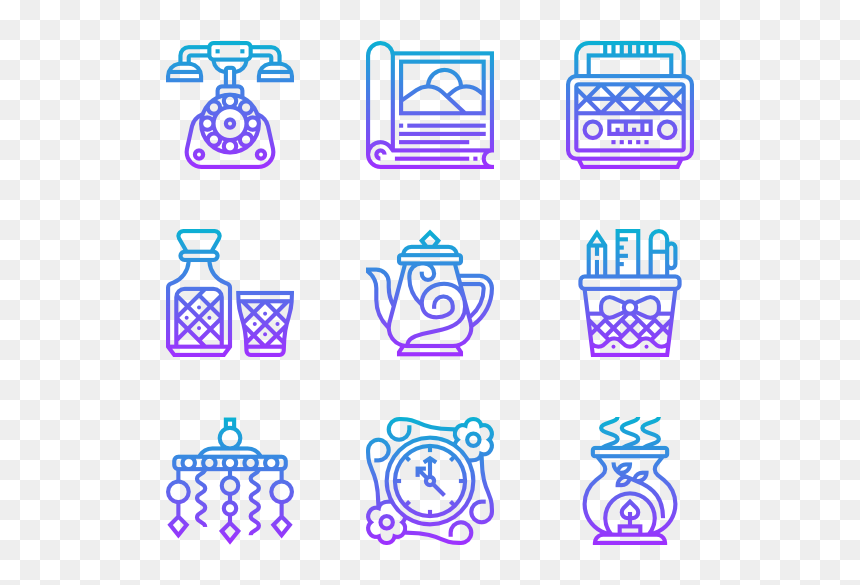 Chinese Cultural Symbols, HD Png Download - vintage line png