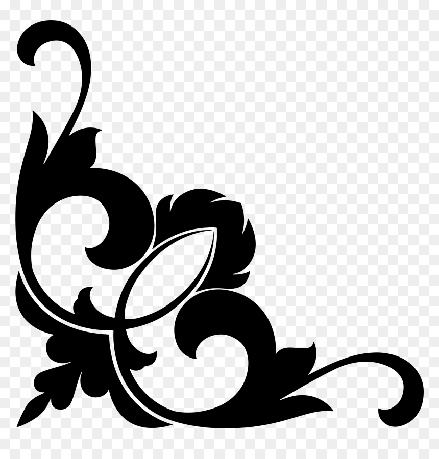 Transparent Vintage Ornament Clipart - Vector Png Ornament Vector, Png Download - vintage line png