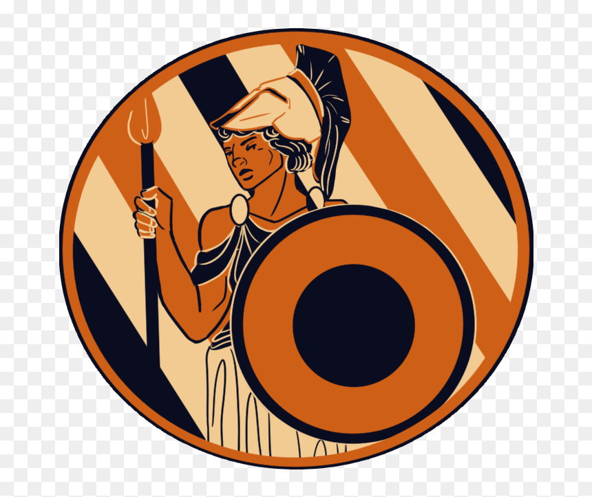 Athene, Ares, Hermes, Thanatos, Apollo, Hestia, Dionysos, - Illustration, HD Png Download - hestia png