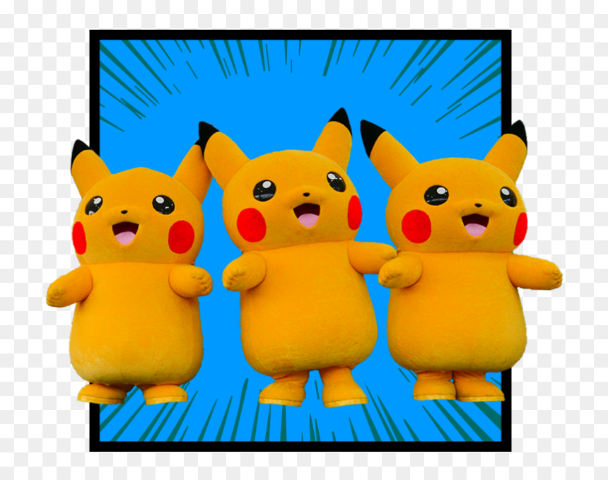 Millenia Walk Super Japan Fest Pikachu Parade - Cartoon, HD Png Download - rilakkuma face png