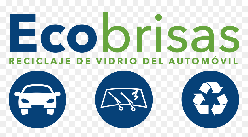 Reciclaje De Vidrio Del Automóvil - Graphic Design, HD Png Download - reciclaje png