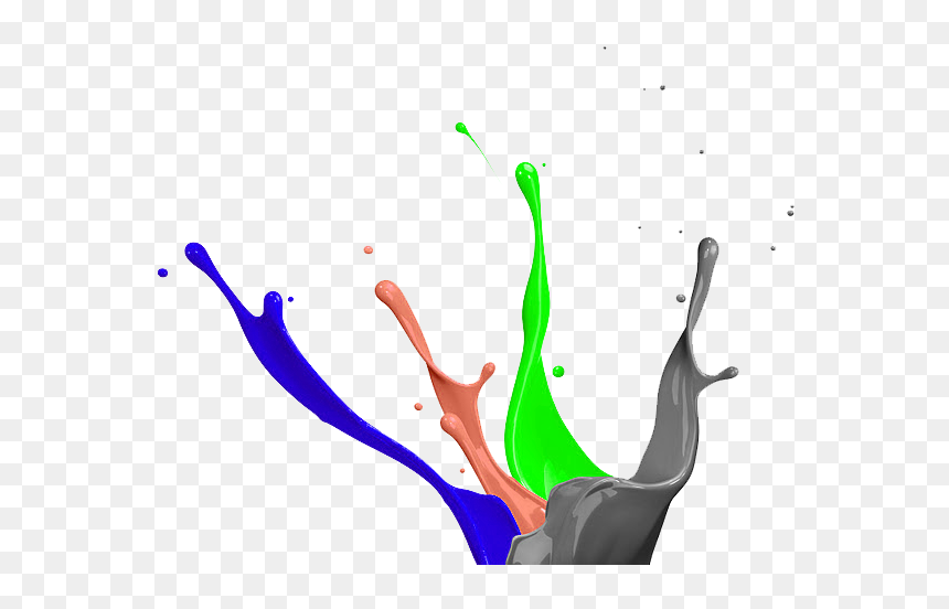 Paint Splash, HD Png Download - tinta png