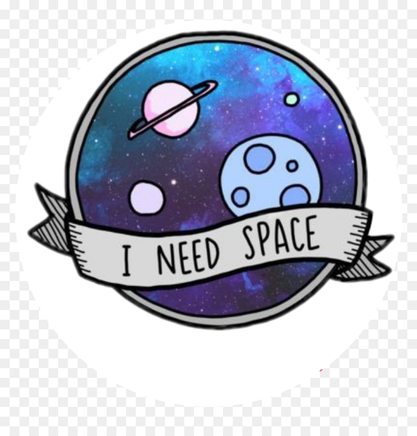 Need Space Sticker , Png Download - Need Space Sticker, Transparent Png - universo png