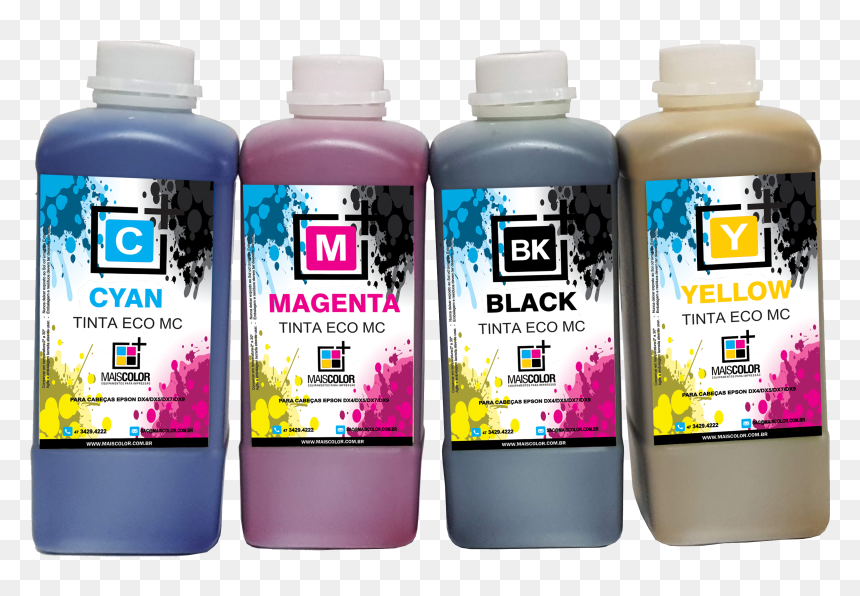 Plastic Bottle, HD Png Download - tinta png