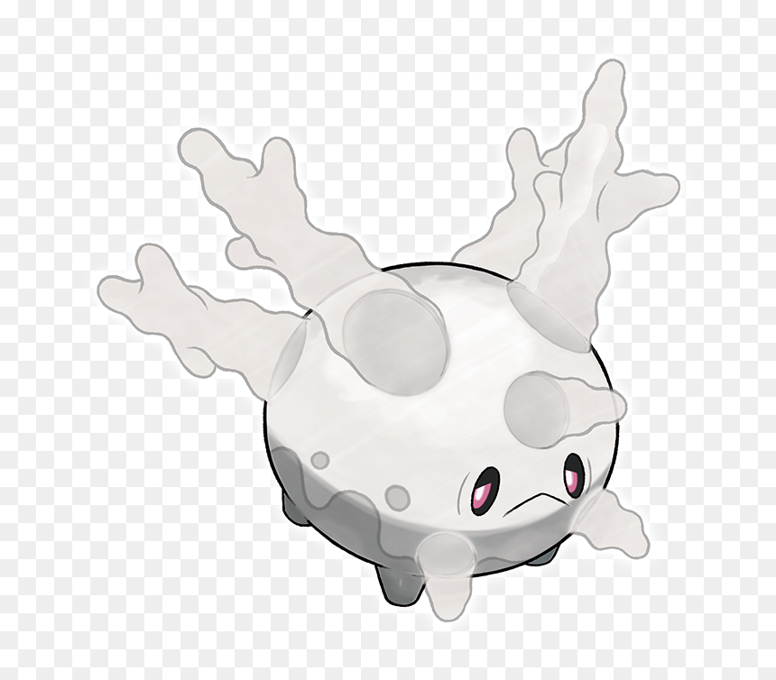 Corsola Galar, HD Png Download - cara triste png