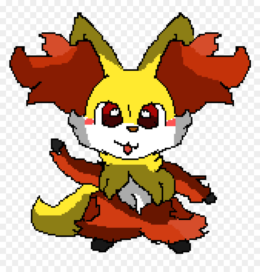 Cartoon, HD Png Download - delphox png