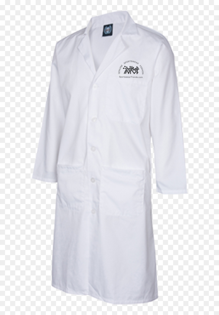 Custom Embroidered Inch Long - White Coat, HD Png Download - soldier 76 mask png