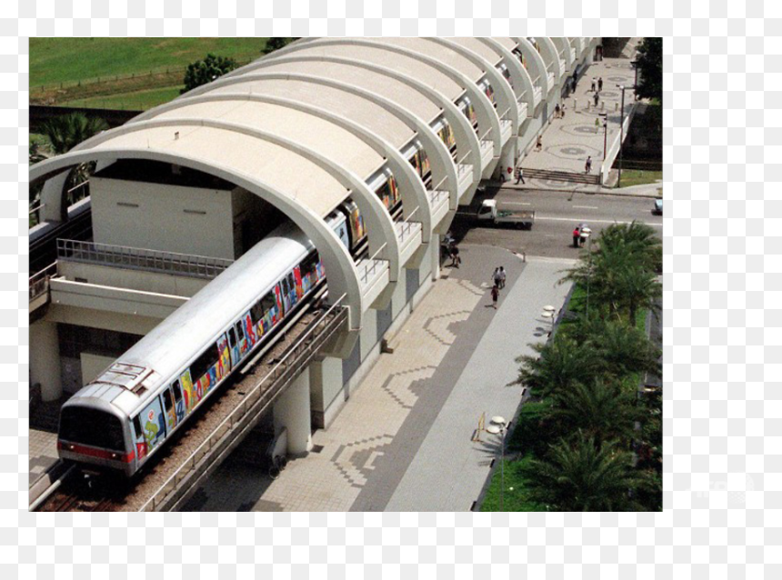 Singapore Trains Equipped With Automatic Fire Detection - High-speed Rail, HD Png Download - trains png