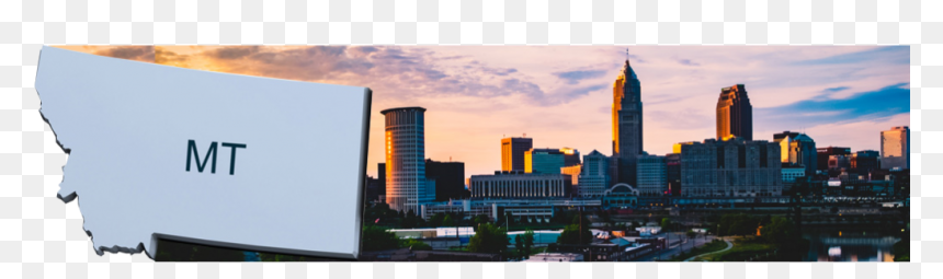 Montana Banner - Urban Area, HD Png Download - montañas png