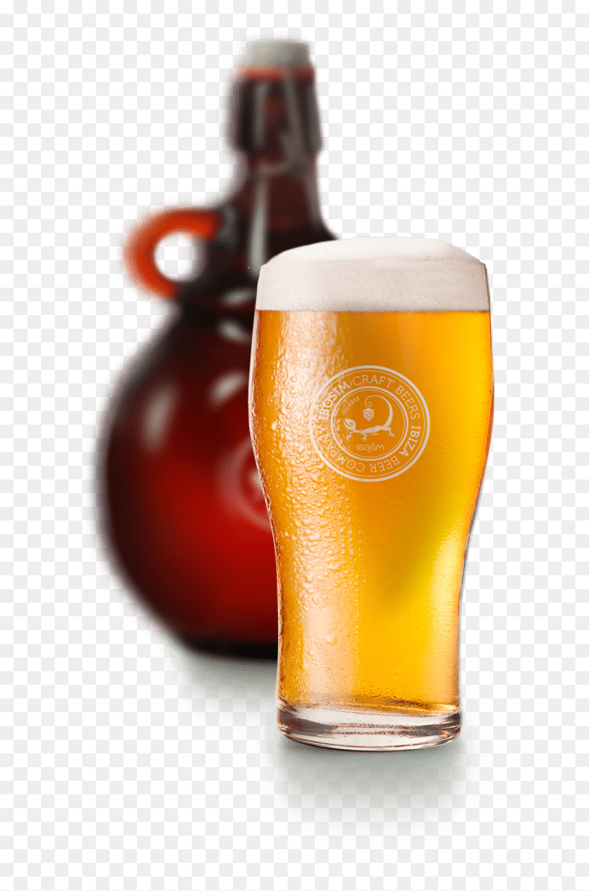 Growler Cervezas Ibosim Talaia Sant Josep, Port Des - Beer Glass, HD Png Download - cervezas png
