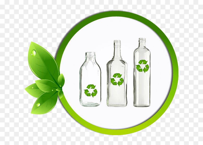 Reciclaje De Vidrio - Glass Bottle Recycling Png, Transparent Png - reciclaje png