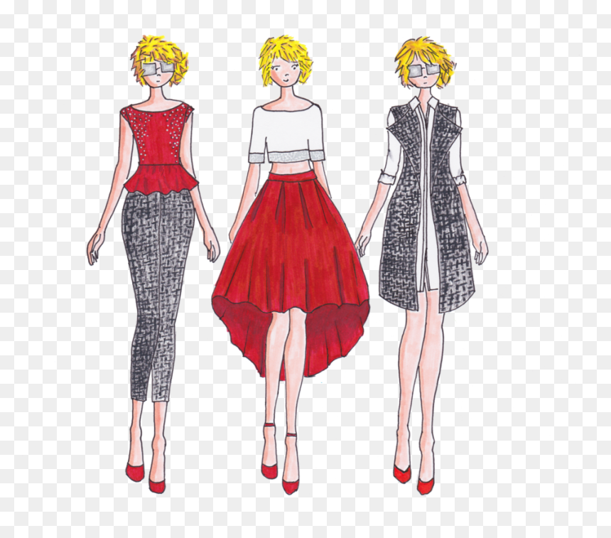 Lioness Designs Handsketch - Illustration, HD Png Download - red designs png