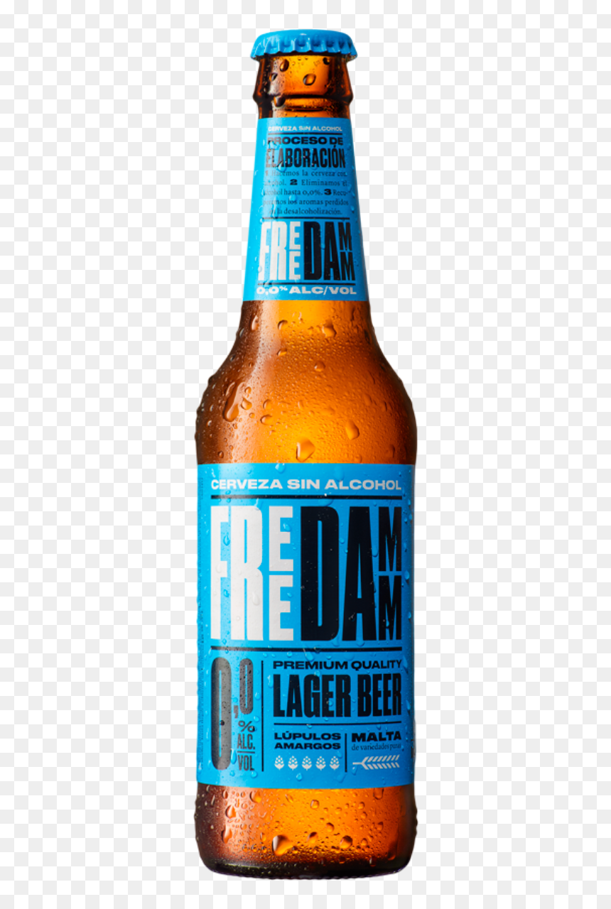 Estrella Freedamm - Free Damm Non Alcoholic Beer, HD Png Download - cervezas png
