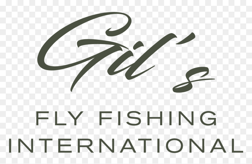 Gil"s Fly Fishing International - Calligraphy, HD Png Download - fly fishing png