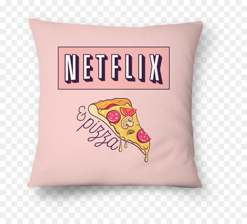 Almofada Netflix & Pizza De Priscilla C - Netflix, HD Png Download - netflix.png
