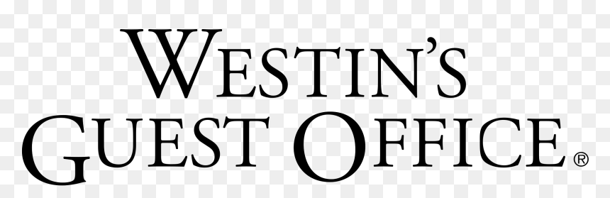 Westin Guest Office Logo Logo Black And White - Forever Living Products, HD Png Download - westin logo png