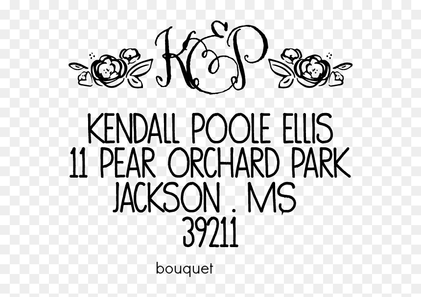 Floral Sample-01 - Calligraphy, HD Png Download - sample stamp png