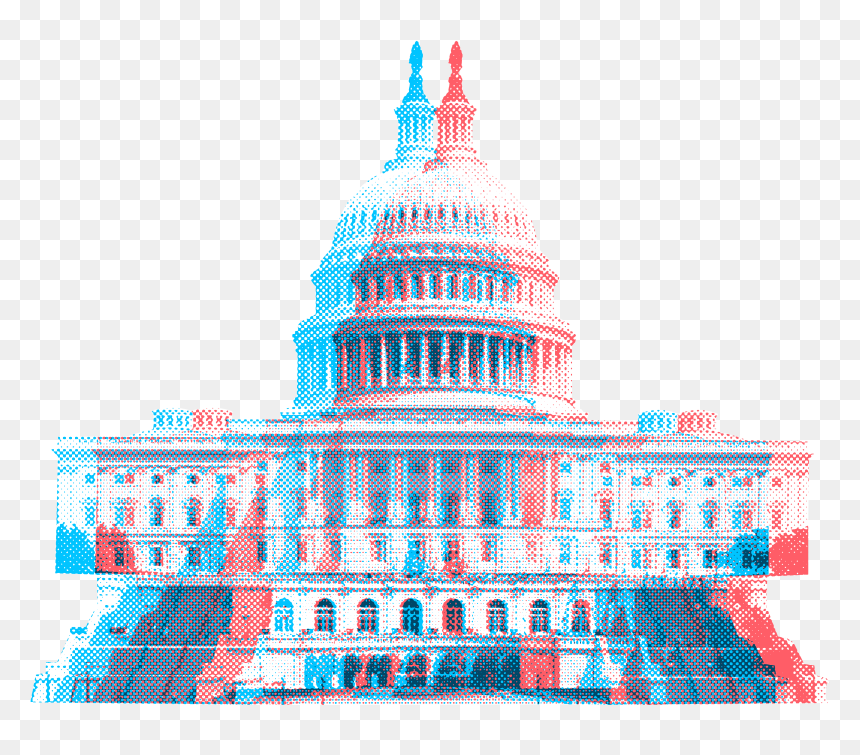 Swing Left, HD Png Download - us capitol png