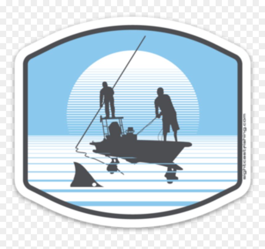 Kayak Fishing Stickers And Decals For Texas, Louisiana, - 東勢林業文化園區, HD Png Download - fly fishing png