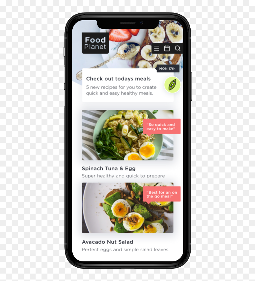 Food Planet - Iphone, HD Png Download - iphone wireframe png