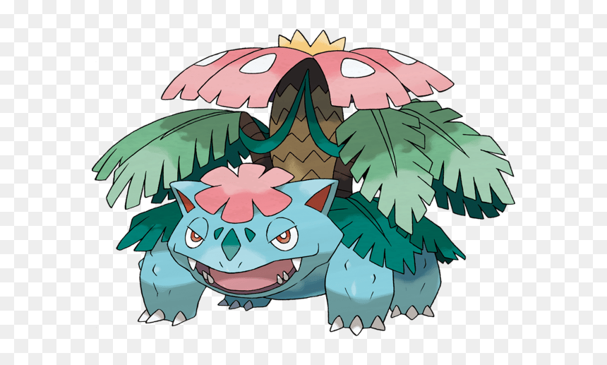 File - 003venusaur-mega - Mega Venusaur, HD Png Download - heracross png