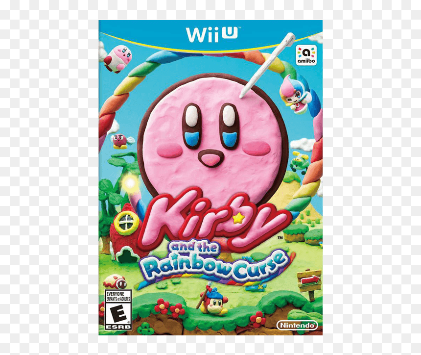 Kirby And The Rainbow Curse Wii U, HD Png Download - nintendo wii png