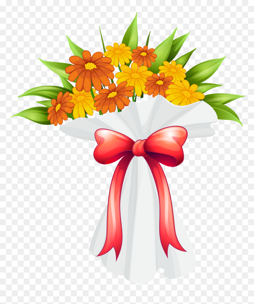 Flower Bouquet Png, Transparent Png - wedding flower png