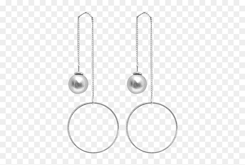 Earrings, HD Png Download - dot circle png