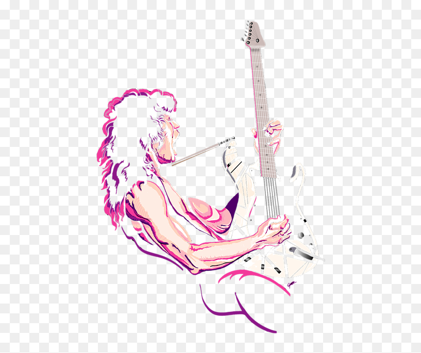 Eddie Van Halen Transparent, HD Png Download - van halen logo png