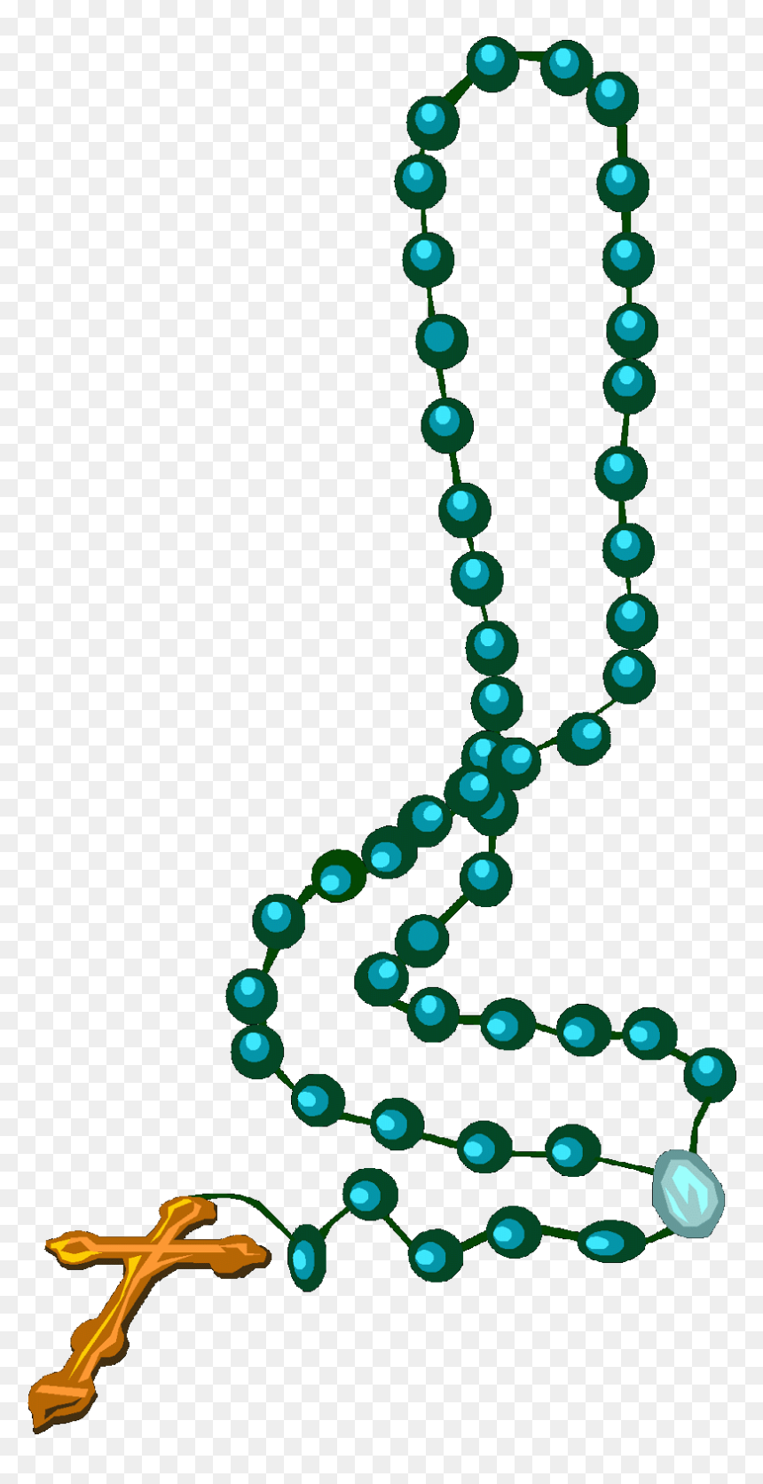 Rosary Clipart Transparent Background, HD Png Download - rosary clipart png