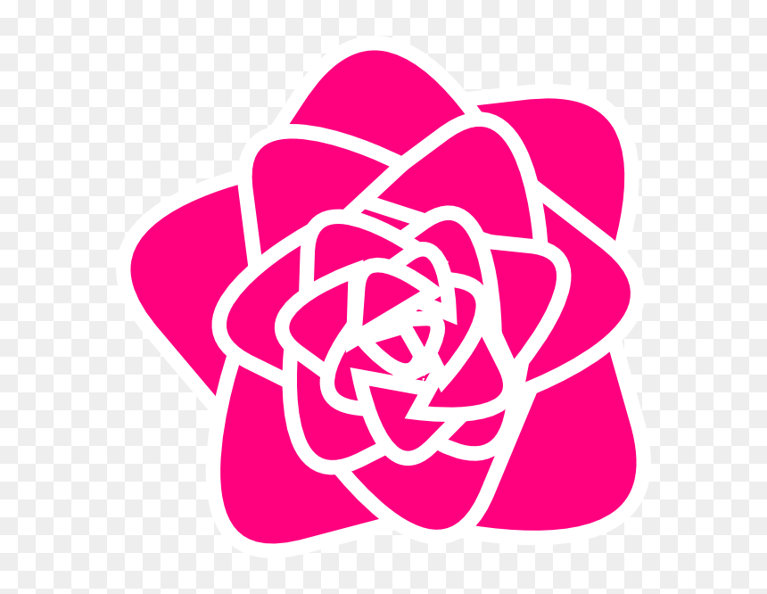 Clip Art Pink Rose, HD Png Download - rosary clipart png