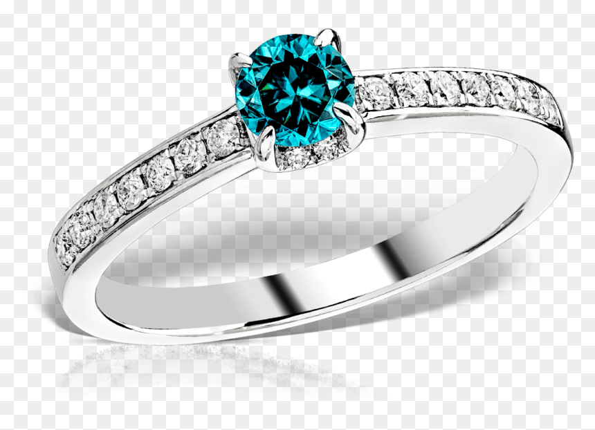 Pre-engagement Ring, HD Png Download - blue diamonds png