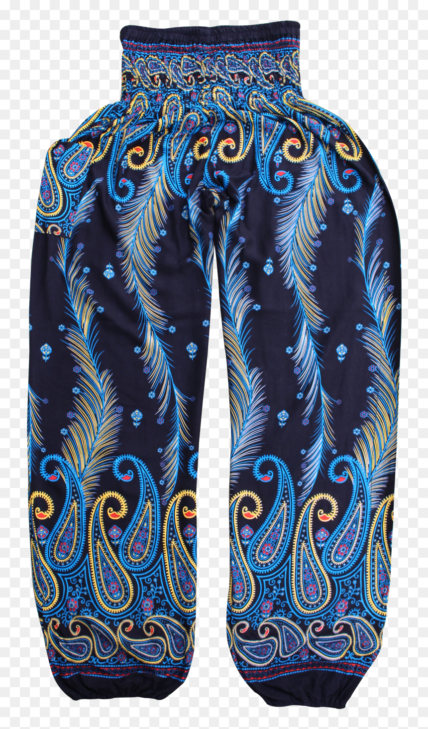Paisley, HD Png Download - blue feather png