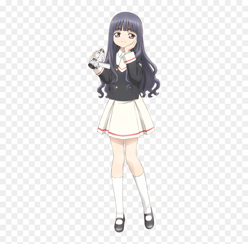 Sakura Card Captor Tomoyo, HD Png Download - anime school girl png