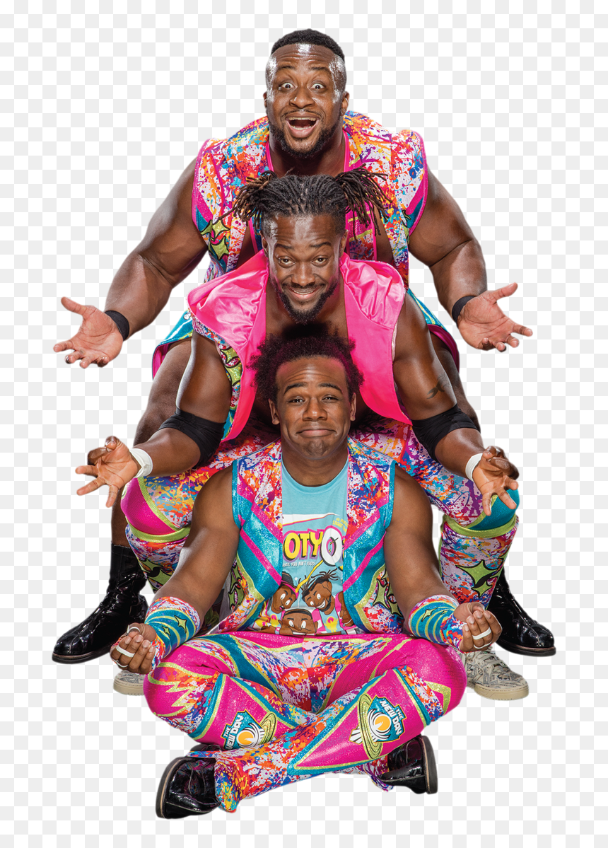 New Day Wwe, HD Png Download - the usos png