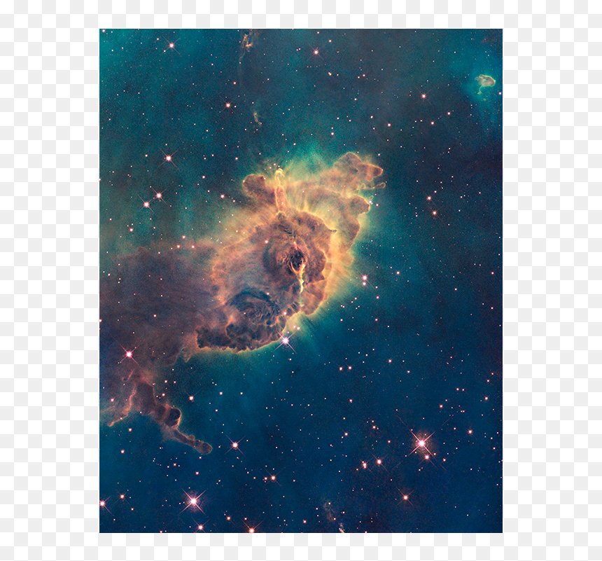 Stellar Jet In Carina Nebula, HD Png Download - star cluster png
