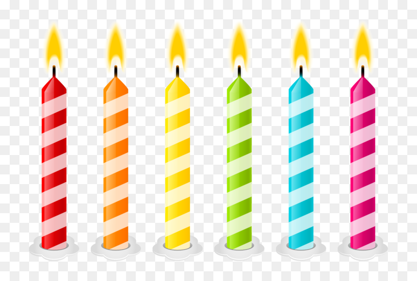 Birthday Candle Clipart Png, Transparent Png - velas png