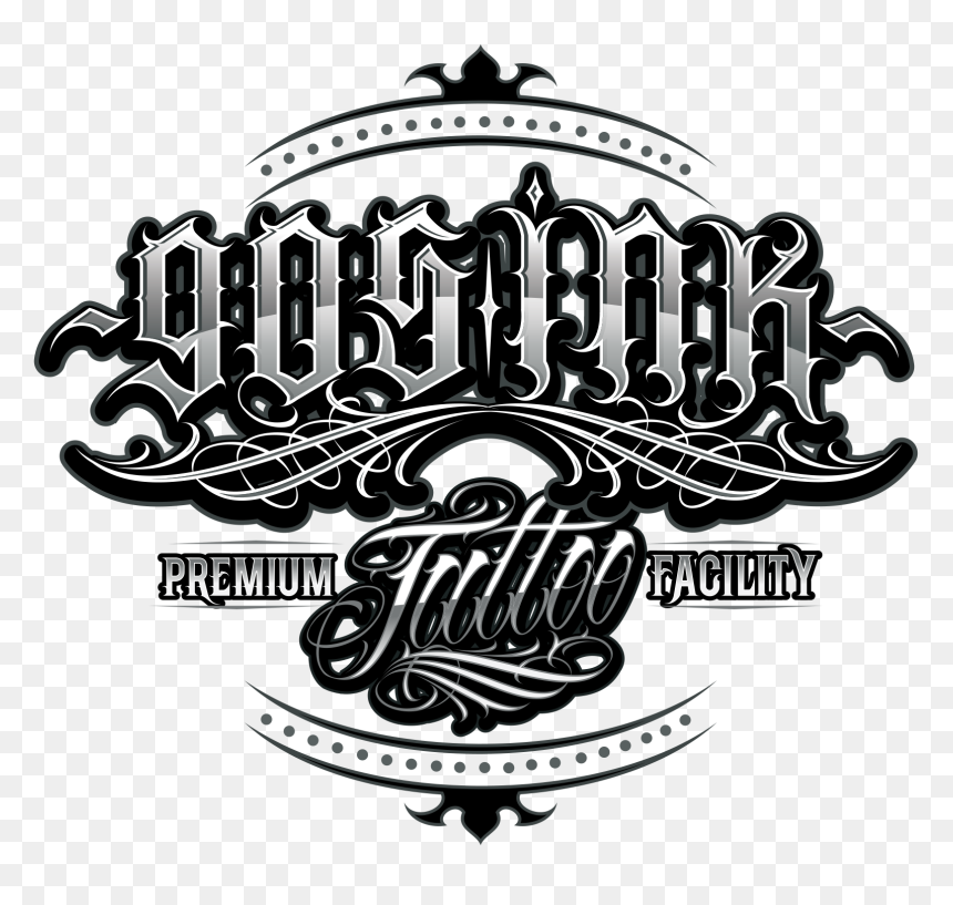 Tattoo Studio Logo Png, Transparent Png - spider web tattoo png