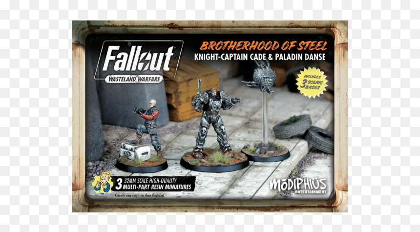 Brotherhood Of Steel Fallout Wasteland Warfare, HD Png Download - brotherhood of steel logo png