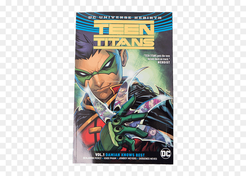 Teen Titans Rebirth Vol 1, HD Png Download - damian wayne png
