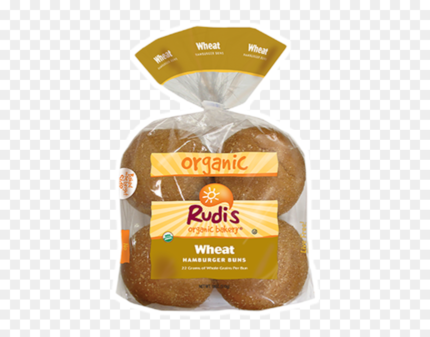 Rudi's Organic Bakery, HD Png Download - hamburger bun png