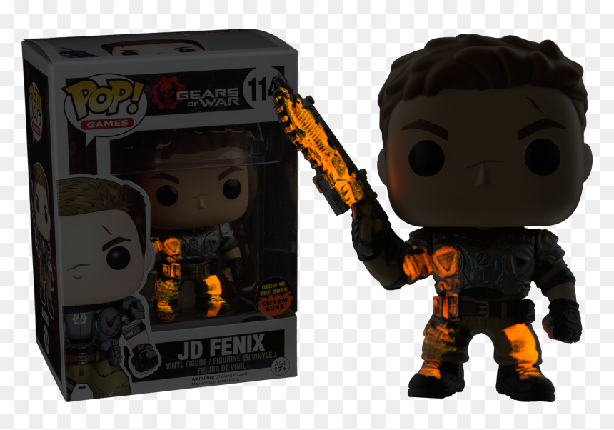 Gears Of War 4 Funko, HD Png Download - marcus fenix png