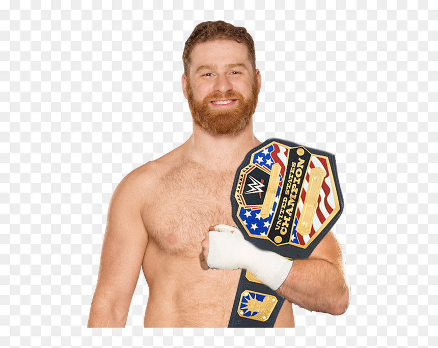 Sami Zayn Us Champion, HD Png Download - united states championship png