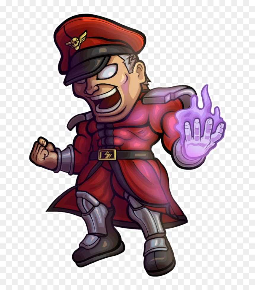 Chibi Street Fighter V, HD Png Download - m bison png