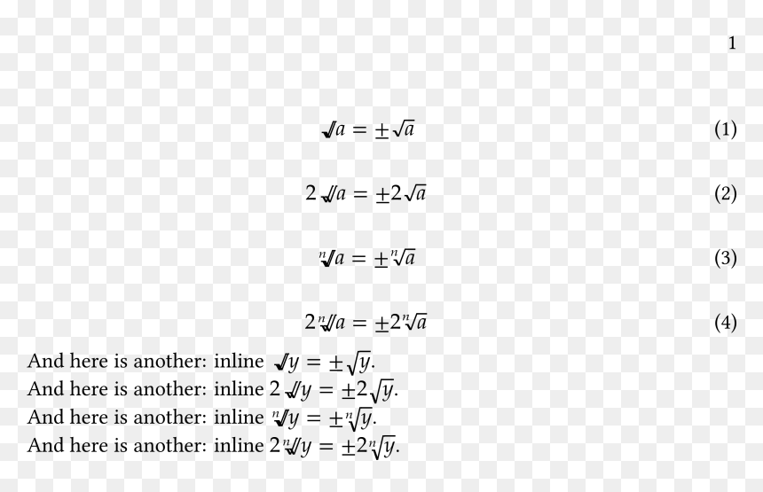 Document, HD Png Download - square root symbol png