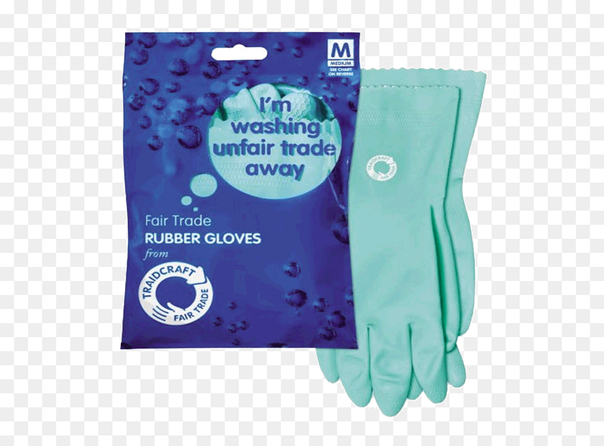 Fair Trade Rubber Gloves, HD Png Download - rubber gloves png